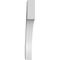 Ekena Millwork 3 1/2-in. W x 24-in. D x 30-in. H Westlake Architectural Grade PVC Knee Brace BRCP035X24X30WTL - alternate 3